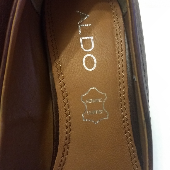 Aldo Massari Women's Brown Heels Sz 40 - Picture 13 of 14